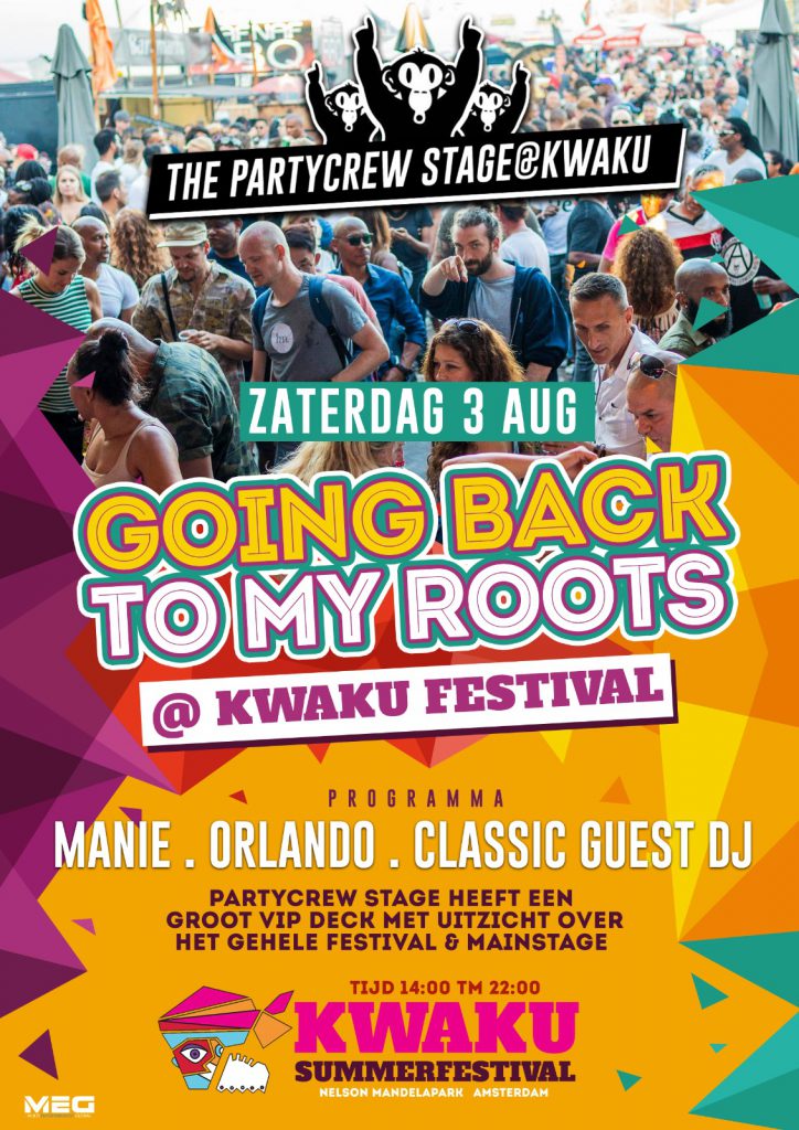 Kwaku festval zaterdag 3 augustus